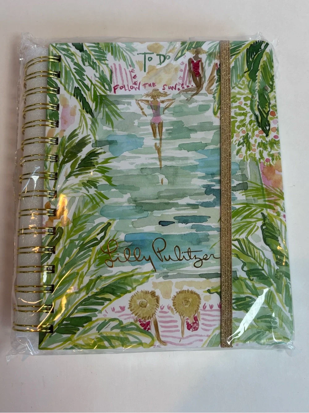 NEW Lilly Pulitzer To Do Planner Spiral Notebook 316 Pages Sealed